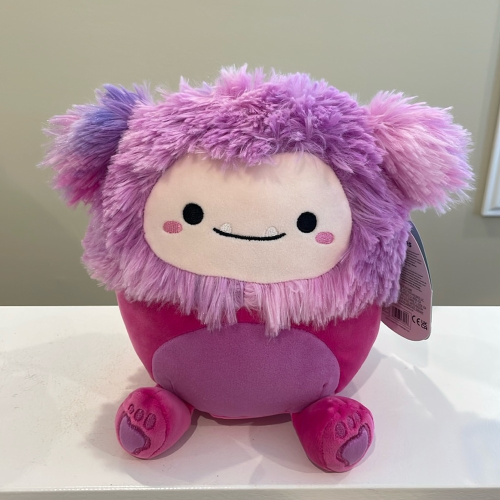 NWT 7.5” Woxie the Bigfoot Squishmallow